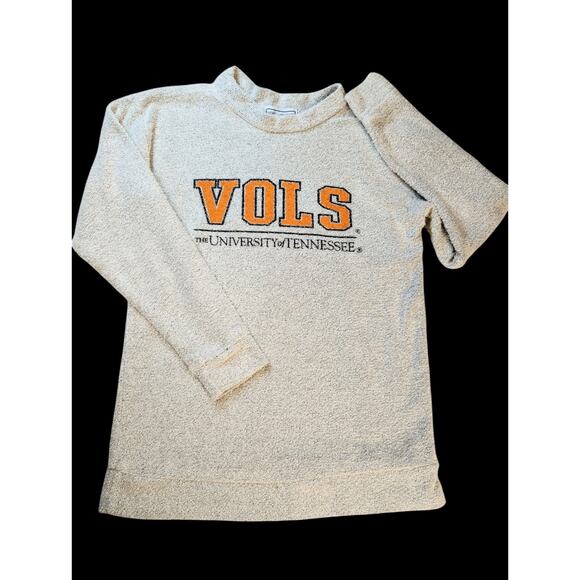 Tennessee Volunteers Gray VOLS Wooly Threads Terry Sweatshirt Women’s Medium - Picture 2 of 5